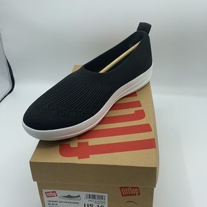 FITFLOP UBERKNIT SLIP-ON BALLERINA